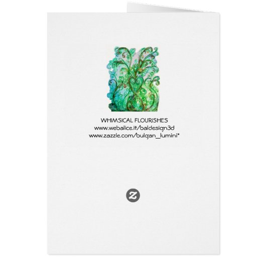 WHIMSICAL FLOURISHES HEART/Moederdag (Achterkant)