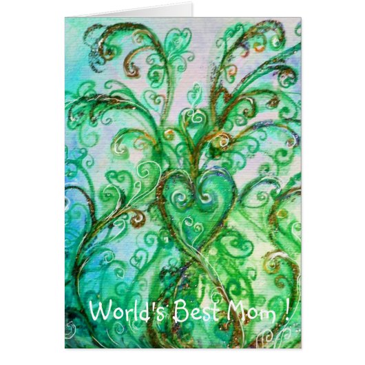WHIMSICAL FLOURISHES HEART/World's Best Mam (Voorkant)