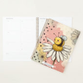 Whimsical Flower and Bee – Cozy Floral (1) Planner (Display)