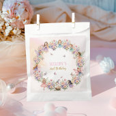 Whimsical flower fairy garden 2nd birthday  bedankzakje