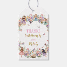 Whimsical flower fairy garden  birthday 