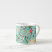 Whimsical Flower Garden Espresso Kop (Voorkant rechts)