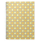 Whimsical Flower (geel) Notitieboek (Voorkant)