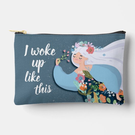  Whimsical Flower Lady Quote Etui (Voorkant)