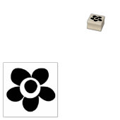 Whimsical Flower Schattige en Eenvoudig Rubberstempel (Gestempeld)