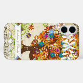 Whimsical Flower Tree Wedding Case-Mate iPhone Case (Achterkant (horizontaal))