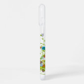 Whimsical Flower Tree Wedding iPhone Hoesje (Linkerkant)