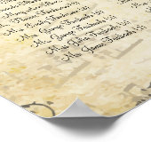 Whimsical Flower Tree Wedding Poster (Hoek)