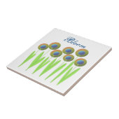 Whimsical Flowers - Bloom Tegeltje (Zijkant)