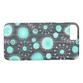 Whimsical Flowers in Turquoise iPhone 7 hoesje