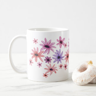 Whimsical Flowers Koffiemok