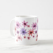 Whimsical Flowers Koffiemok (Voorkant links)