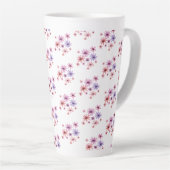 Whimsical Flowers Latte Mok (Rechterhoek)