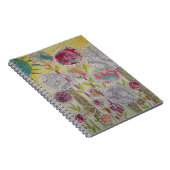 Whimsical Flowers Notitieboek (Rechterzijde)