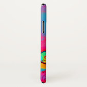 WHIMSICAL FLOWERS roze geel blauw Case-Mate iPhone Case (Achterkant / rechts)