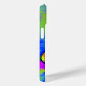 WHIMSICAL FLOWERS roze geel groen paars Case-Mate iPhone Case (Achterkant / Rechts)