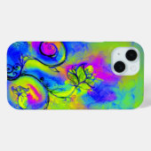 WHIMSICAL FLOWERS roze geel groen paars Case-Mate iPhone Case (Achterkant (horizontaal))