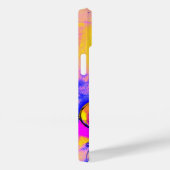 WHIMSICAL FLOWERS roze geel paars Case-Mate iPhone Case (Achterkant / Rechts)