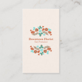 Whimsical Flowers Visitekaartje