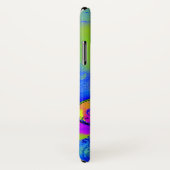 WHIMSICAL FLOWERS Yellow Paars Green Floral Swirl Case-Mate iPhone Case (Achterkant / rechts)