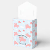 Whimsical Flying Pigs Bedankdoosjes (Geopend)