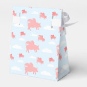 Whimsical Flying Pigs Bedankdoosjes (Achterkant)