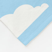 Whimsical Flying Pigs Fleece Deken (Hoek)