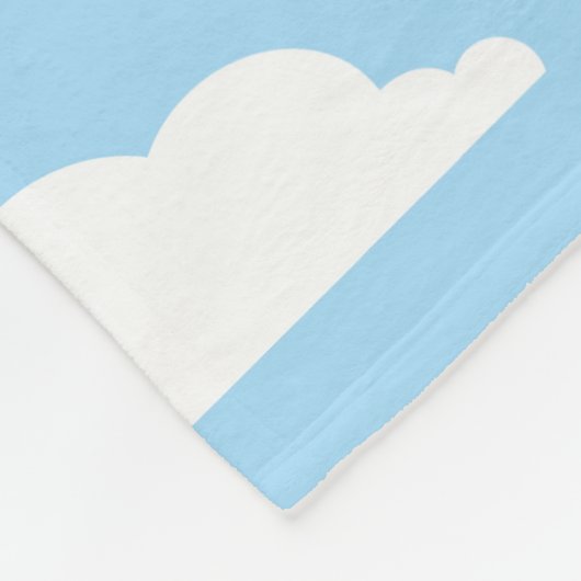 Whimsical Flying Pigs Fleece Deken (Hoek)