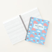 Whimsical Flying Pigs Notitieboek (Binnen)