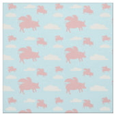 Whimsical Flying Pigs Stof (Swatch)