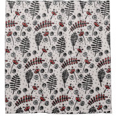 Whimsical Foliage Douchegordijn (Voorkant)