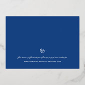 Whimsical Folie foto Opslaan De Datum Aankondiging (Achterkant)