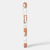 Whimsical Folk Art Fox and Flowers Case-Mate iPhone Case (Achterkant / Links)