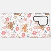 Whimsical Folk Art Hedgehog for Nursery Samsung Galaxy Hoesje (Achterkant horizontaal)