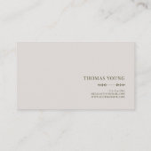 Whimsical Folk Art Wildflower & Vogels Visitekaartje (Achterkant)