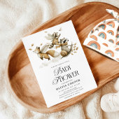 Whimsical Forest Animals Baby shower Kaart