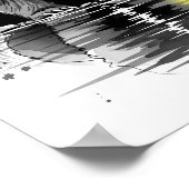 Whimsical Forest Beer Reflection Poster (Hoek)