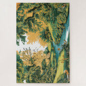 Whimsical Forest beroemd gemaakt door Shakespeare Legpuzzel (Verticaal)