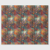 Whimsical Forest Birds Cadeaupapier (Vlak)