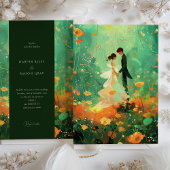 Whimsical Forest bruiloft uitnodiging