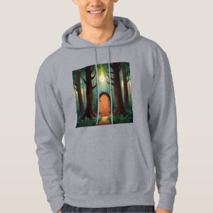 Whimsical Forest en Verborgen Sprookjesdeur - Natu Hoodie