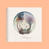 Whimsical Forest Enchanted Dreams-patroon Notitieboek