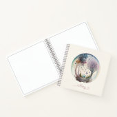 Whimsical Forest Enchanted Dreams-patroon Notitieboek (Binnen)