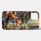 Whimsical Forest Fox iPhone / iPad Case (Achterkant (horizontaal))