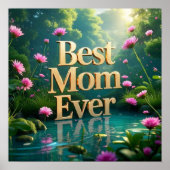 Whimsical Forest Garden voor Moederdag Poster (Voorkant)