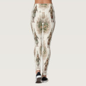 Whimsical Forest Gnomes & Botanical (1) Leggings (Achterkant)