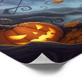 Whimsical Forest Halloween Poster (Hoek)