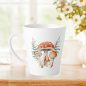 Whimsical Forest Mushroom  Boerderij Latte Mok