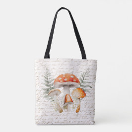 Whimsical Forest Mushroom  Boerderij Tote Bag