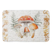 Whimsical Forest Mushroom  letter Boerderij Badmat (Voorkant)